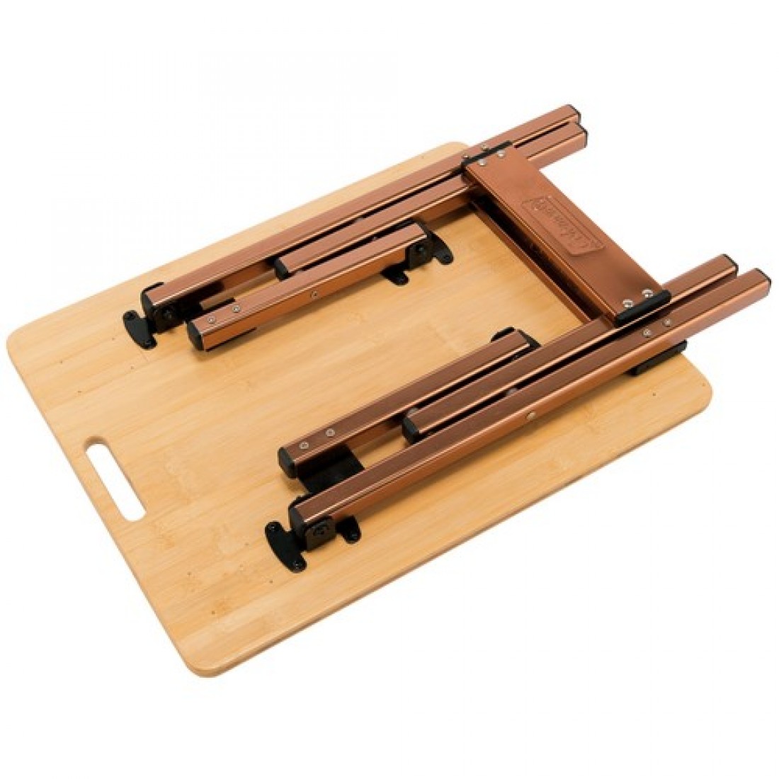 COLEMAN COMFORTMASTER BAMBOO SIDE TABLE COLEMAN COMFORTMASTER BAMBOO SIDE TABLE