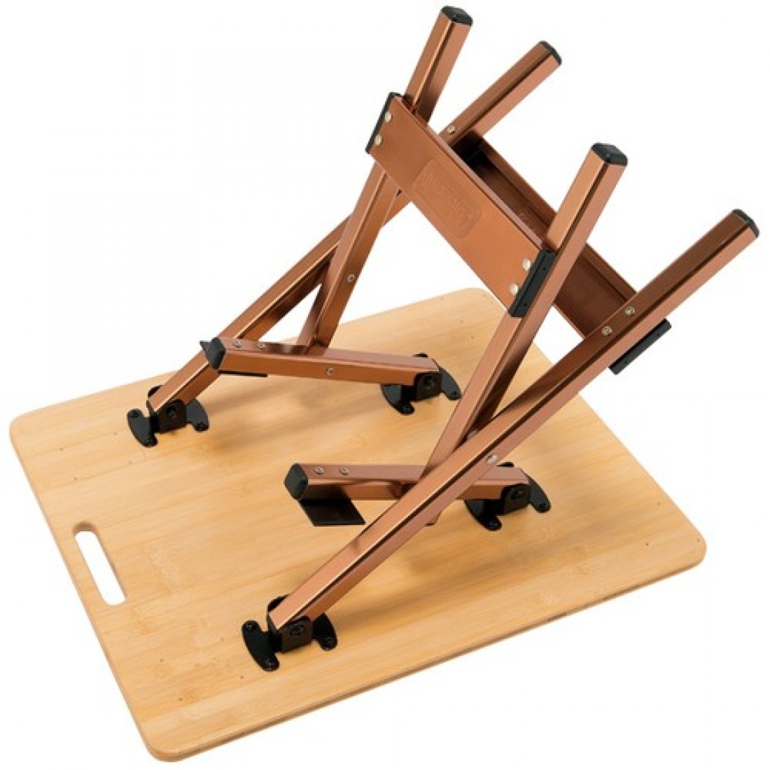 COLEMAN COMFORTMASTER BAMBOO SIDE TABLE COLEMAN COMFORTMASTER BAMBOO SIDE TABLE
