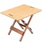 COLEMAN COMFORTMASTER BAMBOO SIDE TABLE COLEMAN COMFORTMASTER BAMBOO SIDE TABLE
