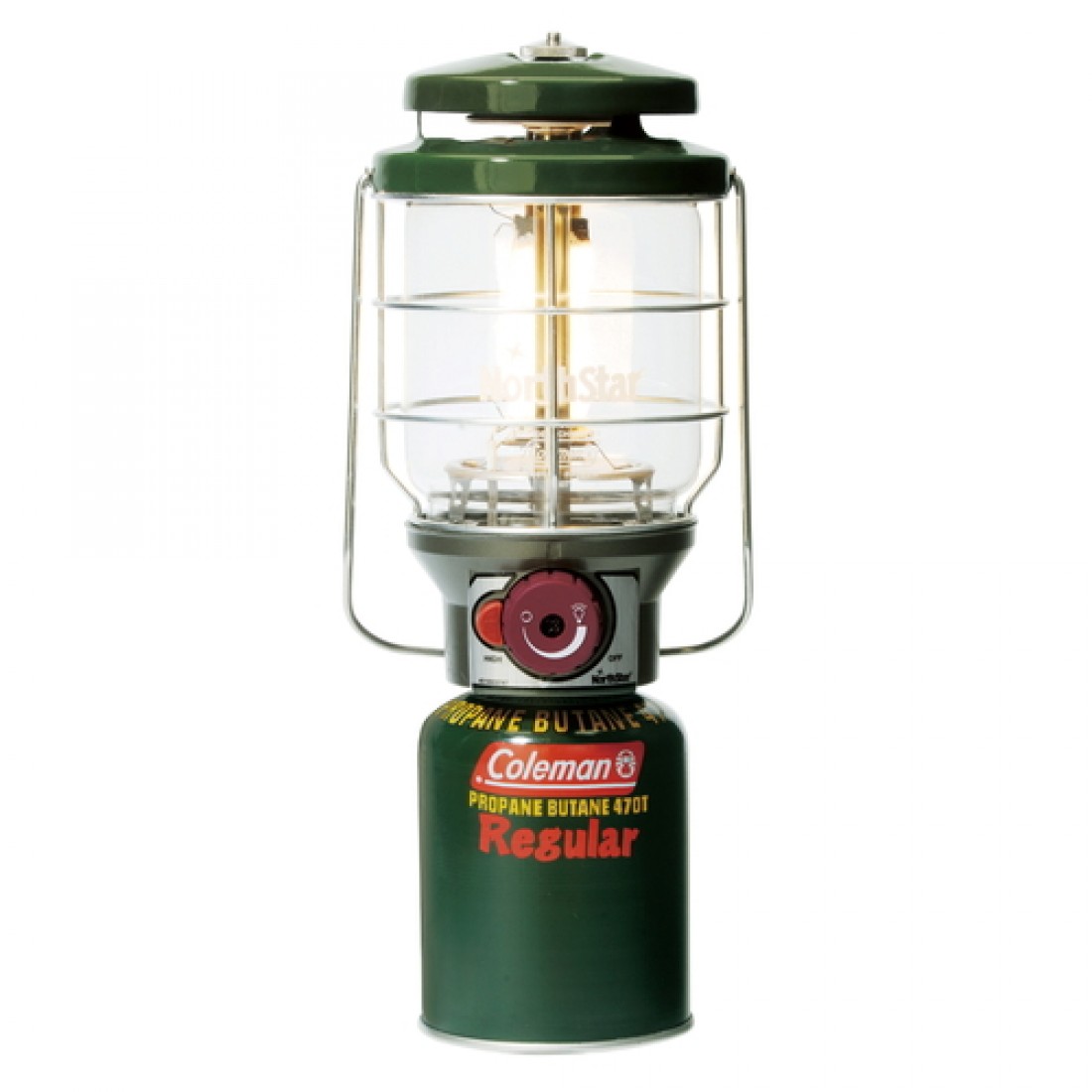 COLEMAN 2500 NORTHSTAR LANTERN GAS BTN 1 MANTLE W/CASE JPN COLEMAN 2500 NORTHSTAR LANTERN GAS BTN 1 MANTLE W/CASE JPN