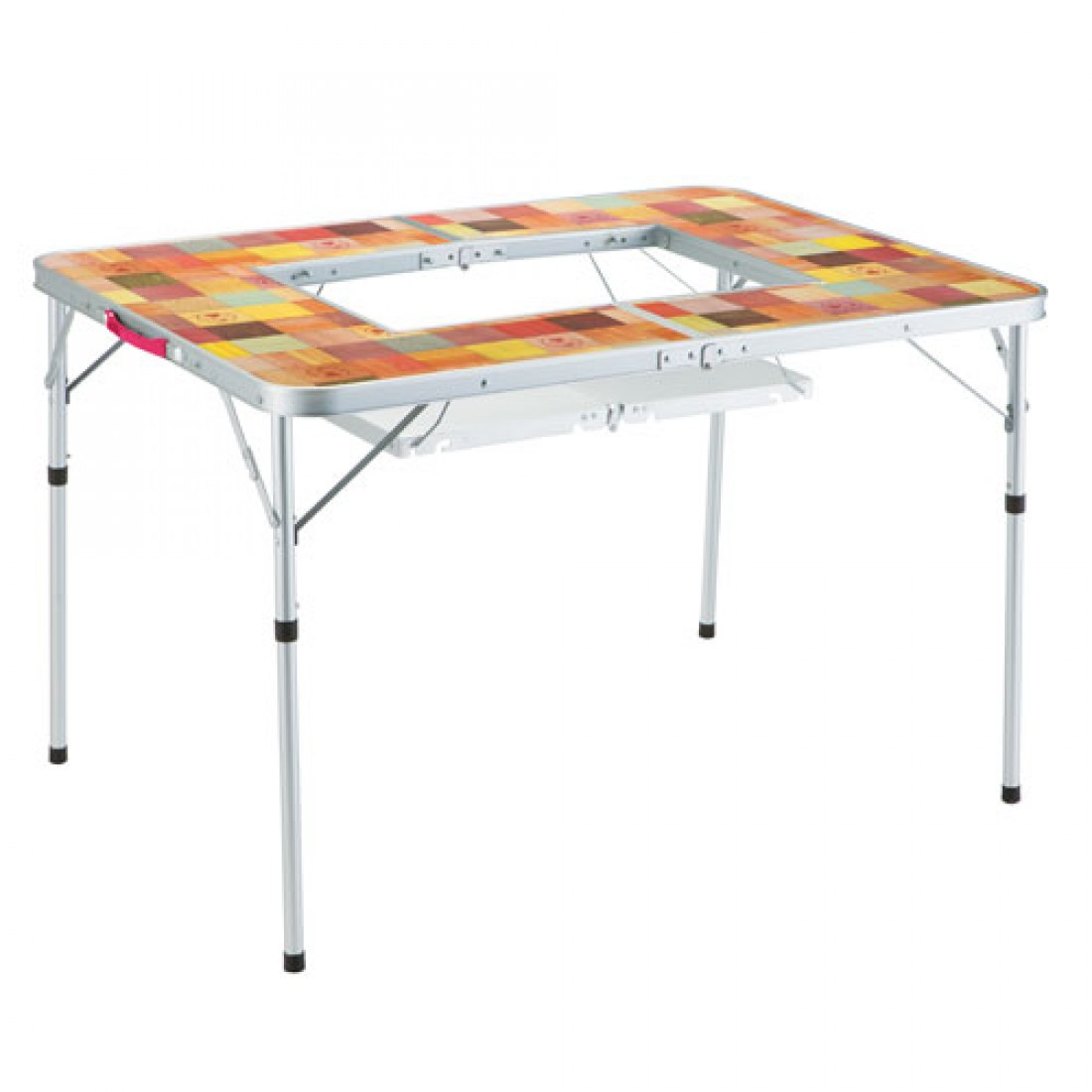 COLEMAN NATURAL MOSAIC BBQ TABLE/110 PLUS COLEMAN NATURAL MOSAIC BBQ TABLE/110 PLUS