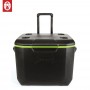 COLEMAN 60QT WHEELED COOLER BOX - Black/Green COLEMAN 60QT WHEELED COOLER BOX - Black/Green