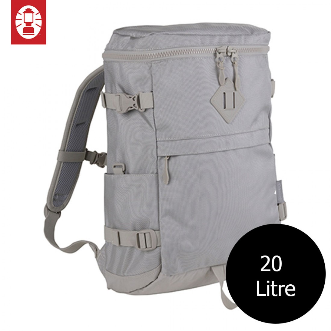 COLEMAN ATLAS QUADRA BACKPACK - ICE GRAY COLEMAN ATLAS QUADRA BACKPACK - ICE GRAY