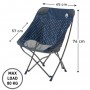 Coleman Healing Chair - Navy Dot Coleman Healing Chair - Navy Dot