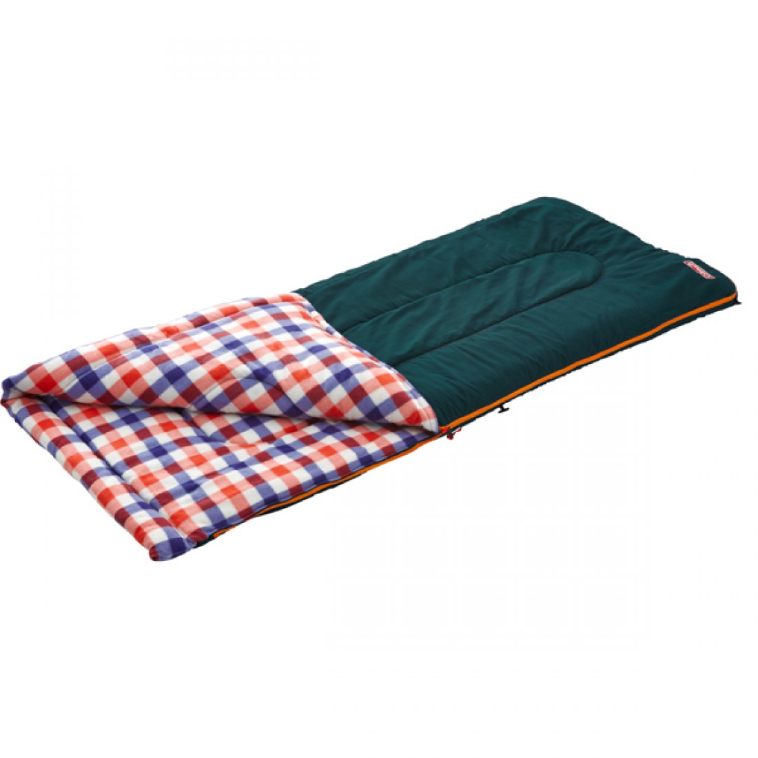Coleman Fleece EZ Carry/C5 Sleeping Bag (Red Check) Coleman Fleece EZ Carry/C5 Sleeping Bag (Red Check)