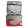 Coleman 4L Collapsible Soft Cooler (Beige/Red) Coleman 4L Collapsible Soft Cooler (Beige/Red)